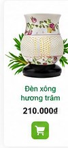 Đèn xông hương tràm